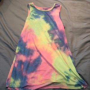 Tie dye dress, size small/medium